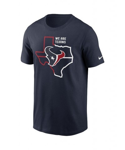 Men's Navy Houston Texans Essential Local Phrase T-shirt $18.90 T-Shirts